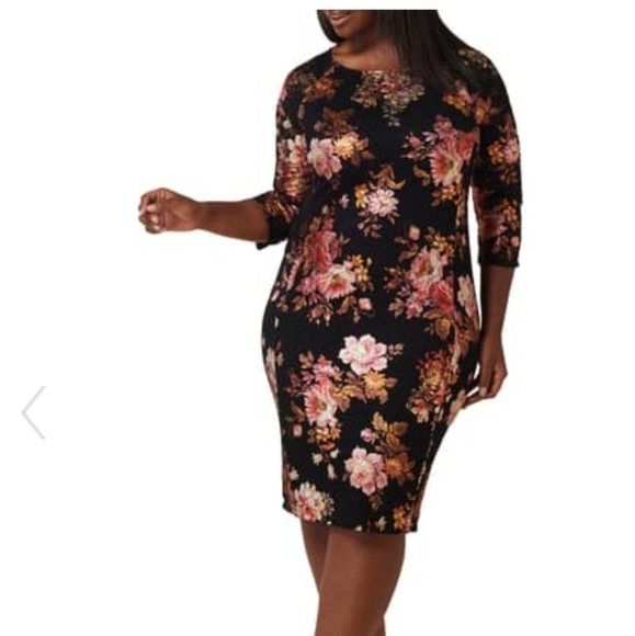 MAREE POR TOI FLORAL LACE DRESS - Picture 1 of 9